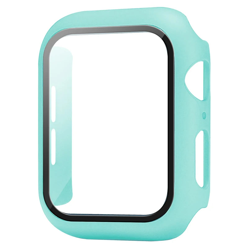 Shockproof Tempered Glass Screen Protector Cover for Apple Watch