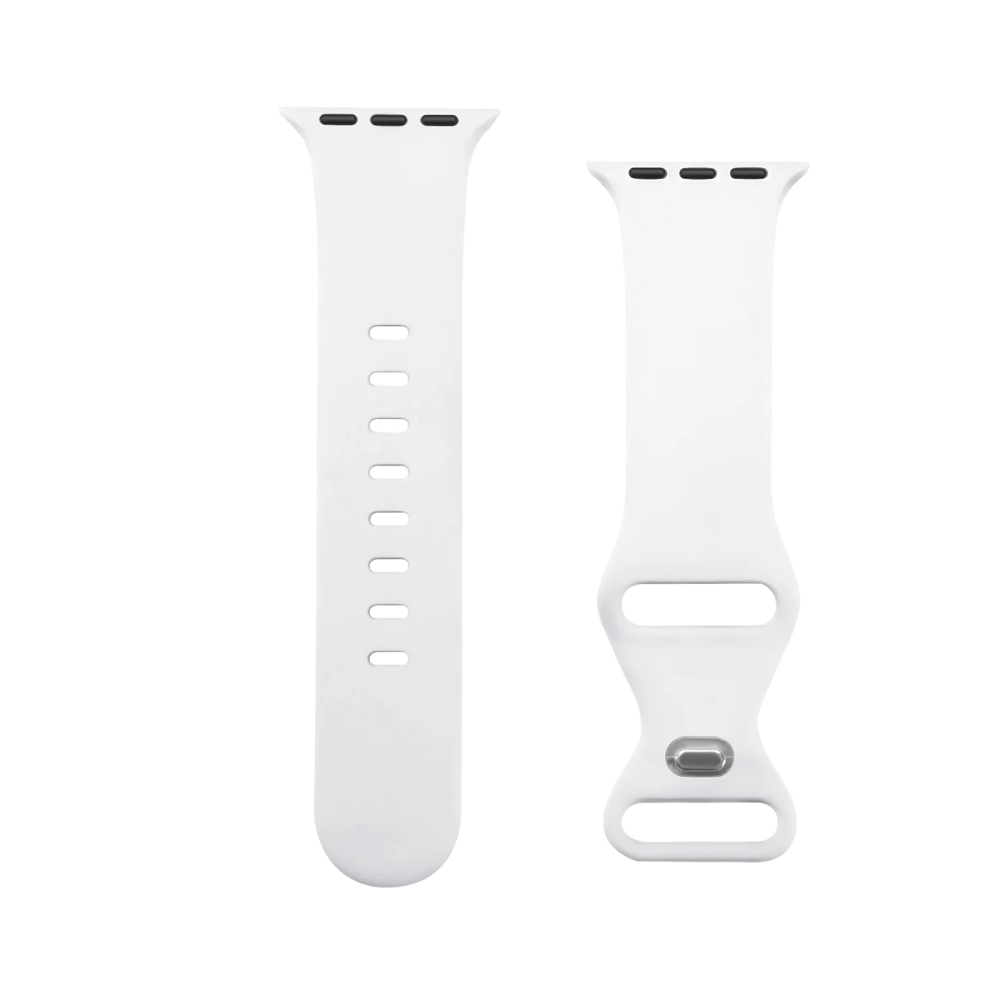 Soft Silicone Sport Smart Watch Band Compatible for Apple Watch Series 10\9\8\7\6\5\4