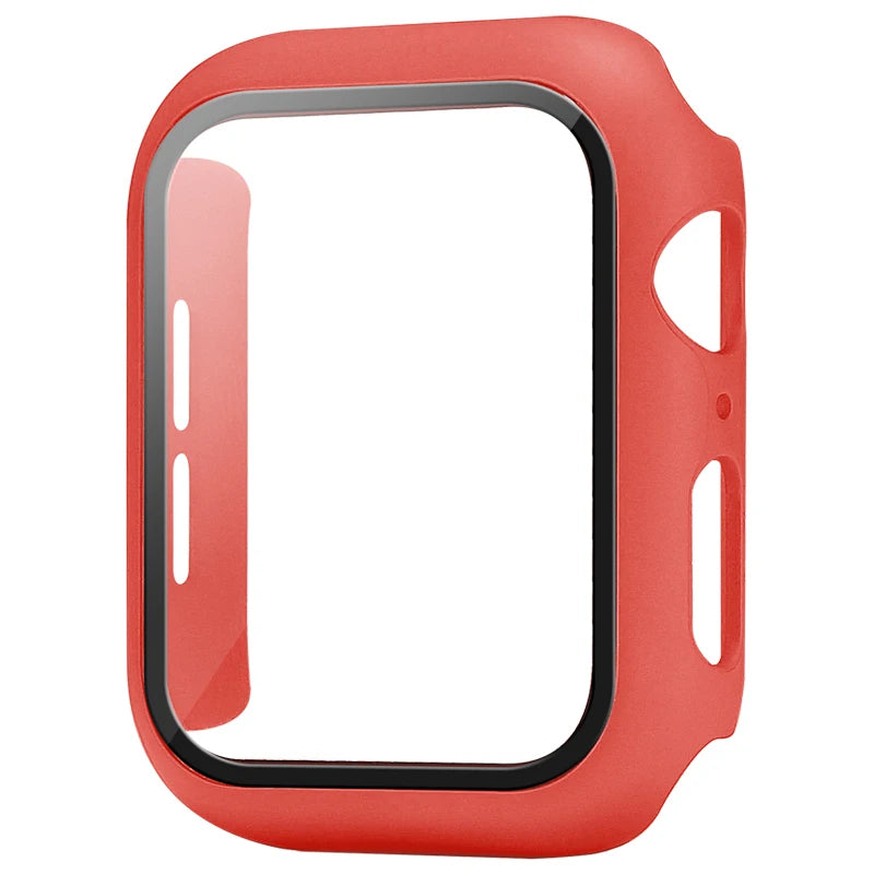Shockproof Tempered Glass Screen Protector Cover for Apple Watch