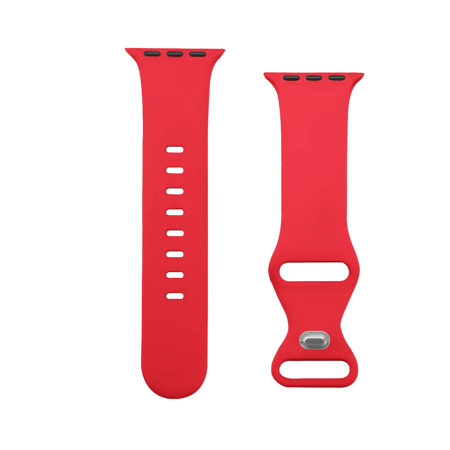 Soft Silicone Sport Smart Watch Band Compatible for Apple Watch Series 10\9\8\7\6\5\4