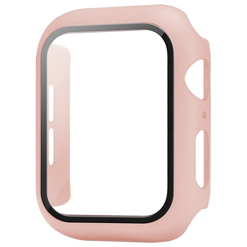 Shockproof Tempered Glass Screen Protector Cover for Apple Watch